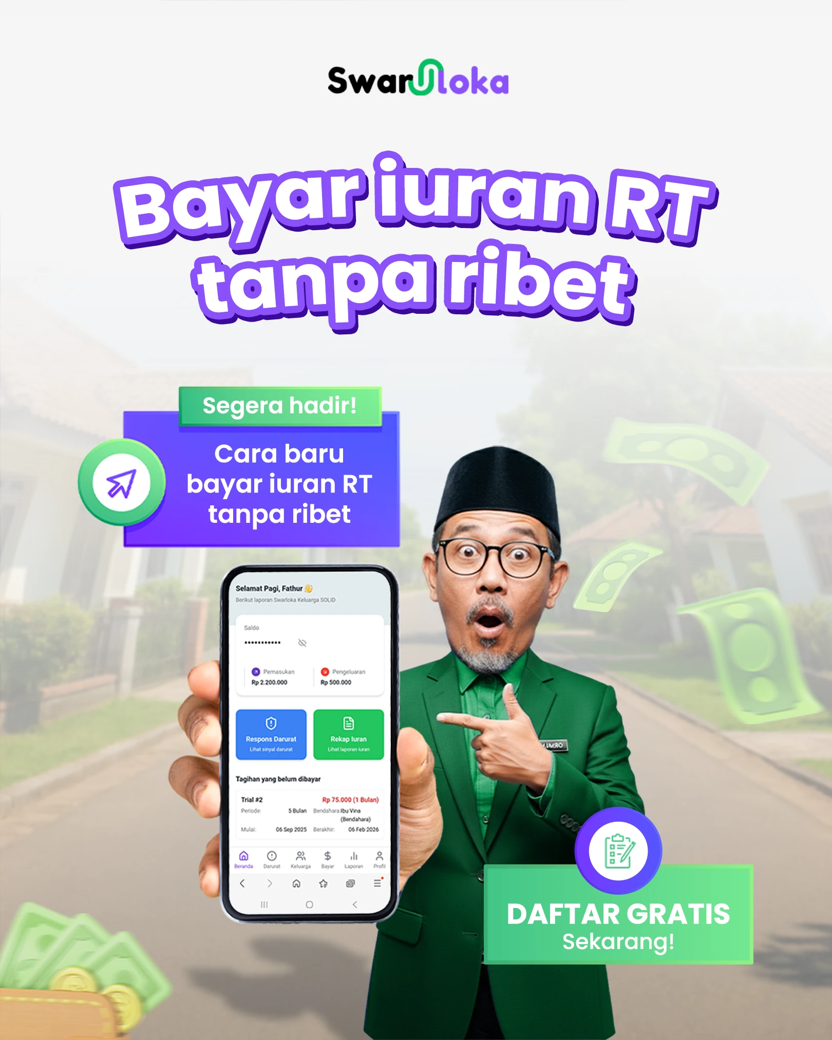 Hari Gini Masih Catat Iuran RT Manual? Emang Nggak Pusing Kepala?